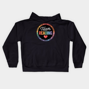 Reading Coach Teacher Interventionist Specialist Literacy Kids Hoodie